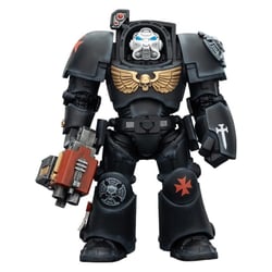Warhammer 40k - Figurine Black Templars Terminator 2 with Power Fist and Storm Bolter 14 cm - Joy Toy (CN)