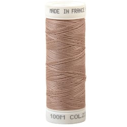 Fil à coudre polyester 100m made in France - beige marbre 237