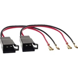 Connecteurs fiches enceintes haut-parleurs Renault Audi VW - Lot de 2