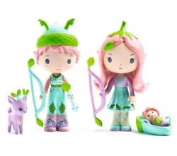Lily & Sylvestre - Figurines Tinyly - Djeco