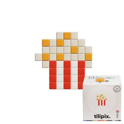 Kit mosaïque DIY pixel art - Pop corn - Classique