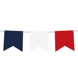 Guirlande - bleu, blanc, rouge - 3m