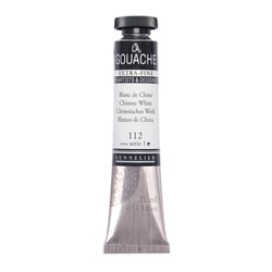 Gouache - Extra-fine - Blanc de Chine - 112 - Tube de 21ml - Sennelier