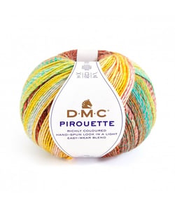 Fil à tricoter PIROUETTE - 200gr - DMC 695 Rose