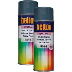 Lot de 2 sprays de peinture Belton Spectral RAL5014 bleu pigeon 400ml