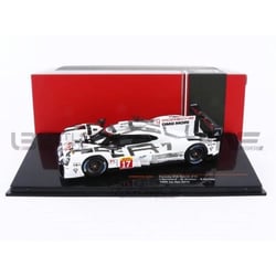 Voiture Miniature de Collection - IXO 1/43 - PORSCHE 919 Hybrid - Blanc - Spa 2015