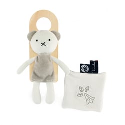 Peluche avec doudou ours Terre de Légendes Hermine 22 cm - Maïlou Tradition