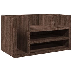 Organisateur armoire de bureau bois d'ingénierie Chêne marron 02_0043575