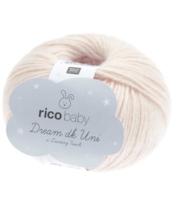 Fil à tricoter Rico Baby Dream Uni Dk - Rico Design 28 Saumon