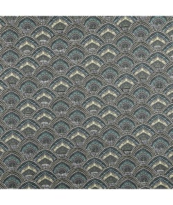 Tissu coton menara de 150 cm de largeur Vert vendu par 50 cm