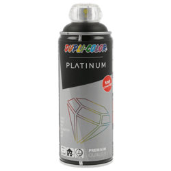 Spray de peinture - Noir - RAL 9005 - Satiné mate - Décoration - Platinium