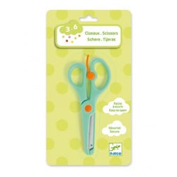 Ciseaux – accessoires des petits - Djeco - Vert