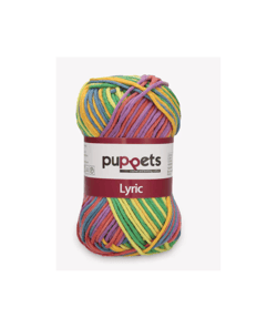 Coton à Crocheter Puppets Lyric Multicolor – Anchor : Un Fil Polyvalent et Coloré pour Toutes Vos Créations 209 Multicolore