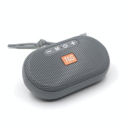 Mini Enceinte Bluetooth Sans Fil Portable Haut-parleur Puissant 3H Autonomie Gris YONIS