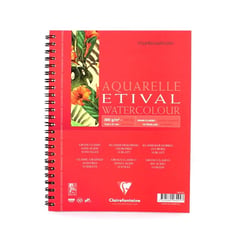 Bloc Etival Aquarelle A5 - Grain Classic - 10 Feuilles - Clairefontaine