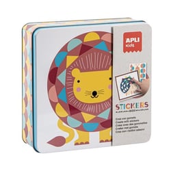 Jeu de gommettes Lion