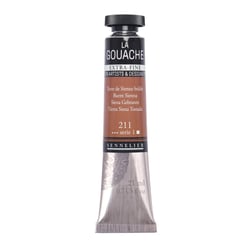 Gouache - Extra-fine - Terre de sienne brûlée - 211 - Tube de 21ml - Sennelier