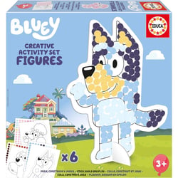 Jeu créatif Bluey - Collage et gommettes - Educa