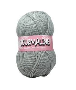 Pelote à tricoter TOURMALINE - Distrifil 214 Gris