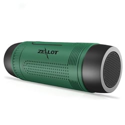 Enceinte Bluetooth Portable 4000mAh Son Stéréo LED Pour Tous Smartphones Vert YONIS
