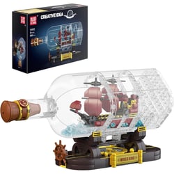 Le mini-ensemble de construction Queen Revenger Ship-In-a-Bottle