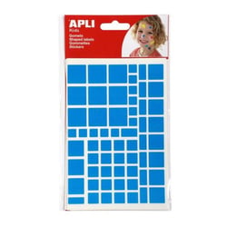 Apli Agipa - Gommettes permanentes Assortiment x 350