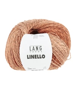 Pelote de lin et coton à tricoter Linello - 100GR - Lang Yarns 259 Marron
