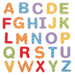 Lettres aimantees en minuscules - Bigjigs - Rouge