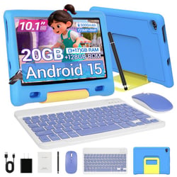 Tablette enfant KOTSREN Android 15 Bleu 10.1 pouces