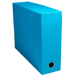 Boite transfert dos 90mm Salsa - Couleurs assorties - x 5 - Exacompta