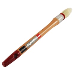 Pinceau À Rechampir Pro - Peintures Avec Solvant - Soie Naturelle - Manche Bois Fsc - N°18 - Amt