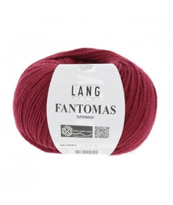 Pelote de Laine à tricoter FANTOMAS - Lang Yarns 62 Rouge