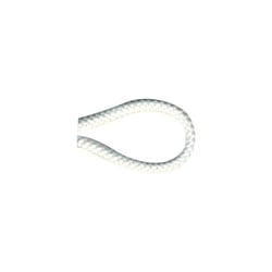 Bobine 25m Cordon tricoté 4.5mm blanc