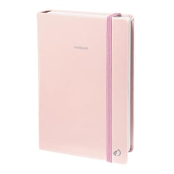Carnet de notes - Pastel - Rose clair - Pages Lignées - 10x15 cm - Papier Clairefontaine blanc - Fabrication française -  Quo Vadis