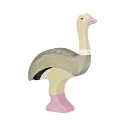 Figurine Holtztiger Autruche