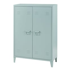 Casier de bureau métallique à 2 portes 110 x 75 x 33