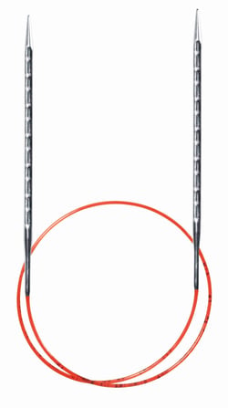 Addi AdAdAdNovel 63400 Aiguille circulaire carrée 60 cm x 3 mm, 60 cm 3 mm