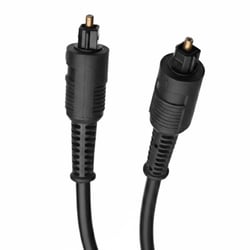 Force Power Câble Audio Fibre Optique Toslink Mâle vers Toslink Mâle 1.2m Noir