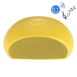 Enceinte Bluetooth Portable Son Stéréo MIC Intégré Appels Mains-Libres FM AUX TF Jaune YONIS