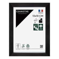 Cadre photo Precious carbone 13x18 cm