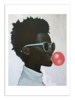 Affiche 30 x 40 cm - How far is a light year - Alexander Grahovsky