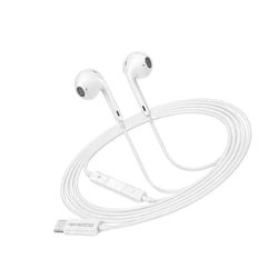 Mayaxess Écouteurs Filaires pour Samsung Galaxy S20 Fe USB-C avec Micro intégré Blanc