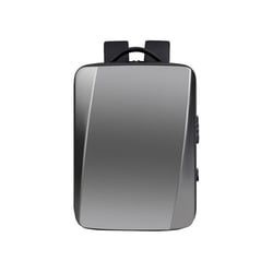 Sac À Dos Ordinateur Étanche Grande Capacité Avec Serrure À Code Gris YONIS