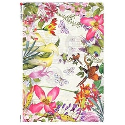 1 feuille de papier de riz 22.5 x 32 cm découpage collage Paper Designs FLEUR OISEAU PAPILLON 0235