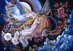 Puzzle 1500 pièces - Josephine Wall - Eros and Psyche - Grafika