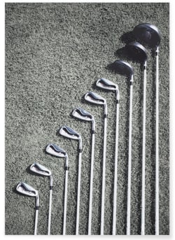 Affiche Golf 1 | A3 : 29,7x42cm