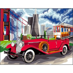 Princesse - Canevas antique San Francisco 50x65cm