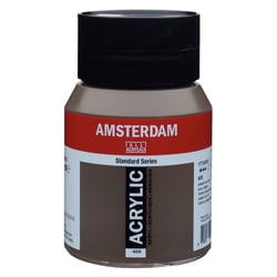 Peinture Acrylique - Terre d'ombre naturelle - 408 - Amsterdam - Pot de 500ml