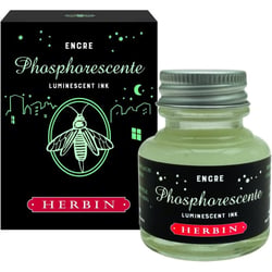 Encre phosphorescente pour calame pinceau plume - Herbin - Flacon 30ml