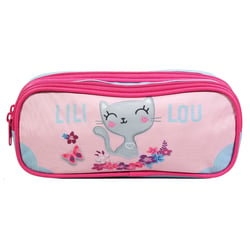 Trousse scolaire 2 compartiments Lili Lou Rose – BAGTROTTER